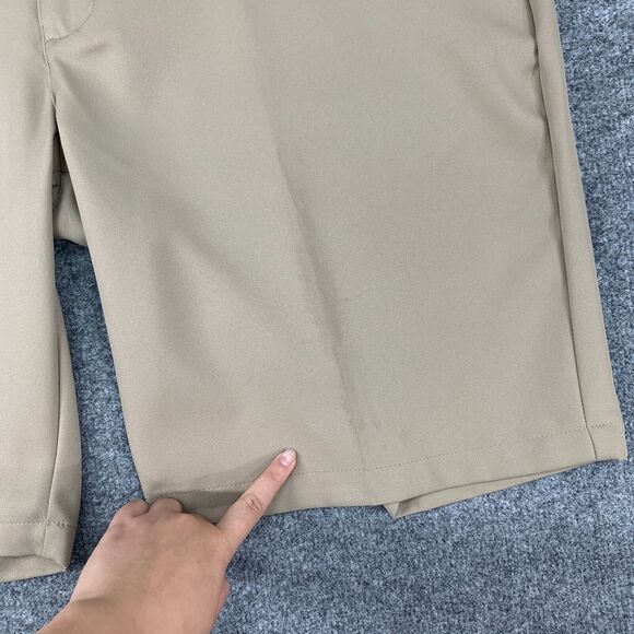 Ben Hogan Performance Golf Shorts Mens 40 Straw Flat Front Moisture Wick Chino - Picture 4 of 16